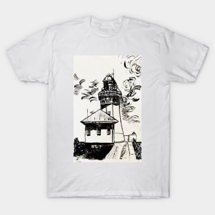 Lighthouse by Margo Humphries T-Shirt